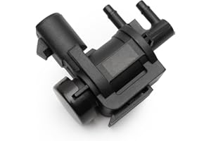 JCCGLOBAL 4x4 4wd disengage Actuator automatic hub locking vacuum soleniod Emission EGR Valve Control Solenoid Motor compitable with Ford F-150 250 350 450 550 6L3Z9H465B 13MM CONNECTOR Width Black