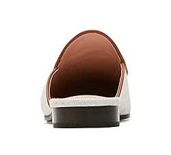 Journey West Women's Mules Flats with Embroidery
