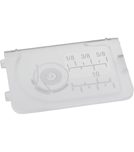 750036001 Piastra di copertura della bobina scorrevole, Janome, New Home, Elna, Kenmore, Viking, Bbabylock - Italia