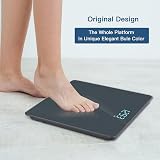 HOMEBUDS Digital Weight Scale 400lb/182kg Blue, 0.1lb Increments view 4