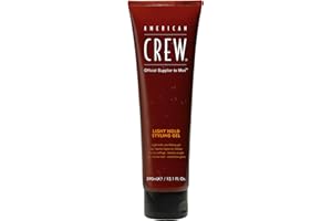 American Crew Men's Hair Gel, Light Hold Styling Product Gift for Him, 13.1 fl oz