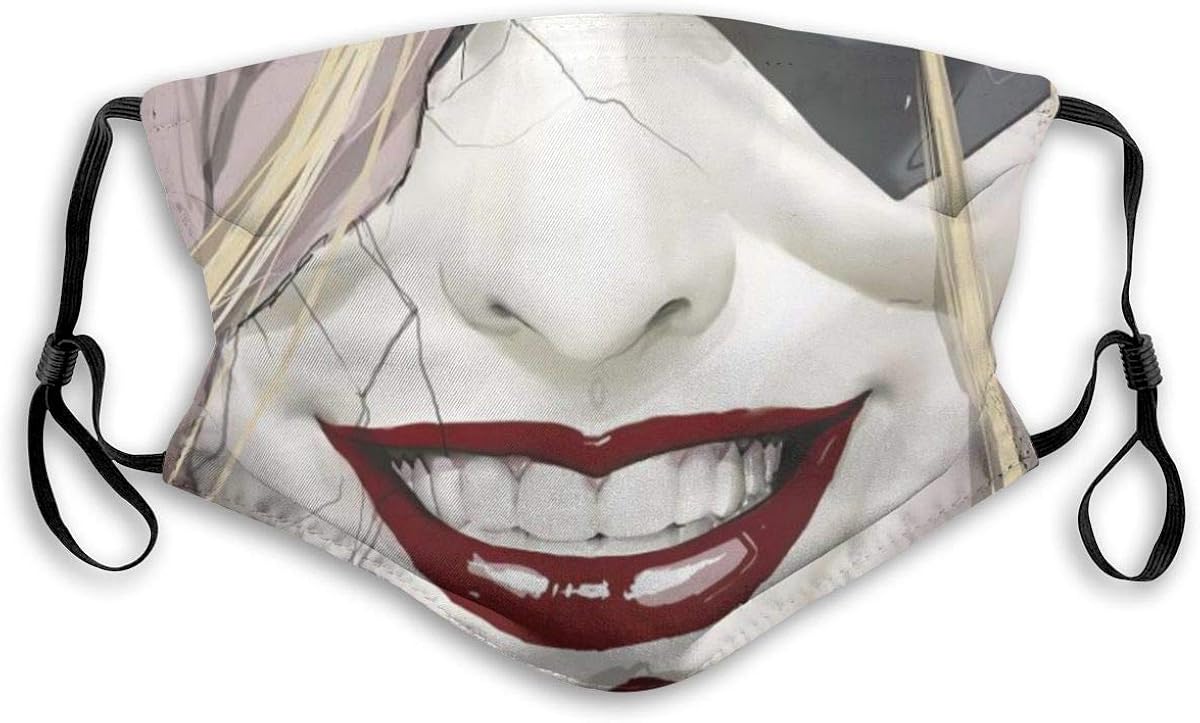 NHH Harley_Quinn Face_Mask Reusable Dustproof Washable 5 Layer Shiled