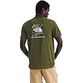 The North Face Men's Evolution Box Camo Fill Short Sleeve Tee | Branded T-Shirt with Set in Sleeves