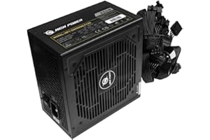 HIGH Power PC Computer Power Supply 850W 80 Plus Gold Certified ATX 3.0 & PCIe 5.0 Compliant. High-Performance, Efficiency, R