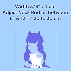 Pawtitas Reflective Cat Collar with Safety Buckle