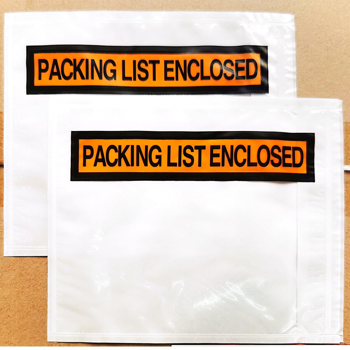 Photo 1 of 1000 Pcs Packing List Envelopes Pouches 4.5”x 5.5”,Packing Envelopes for Shipping Mailing Pouch Enclosed Bags with Packing Slips Invoice Label