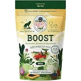 Gussy's Gut Boost Fermented Prebiotic &amp; Probiotics for Dogs Gut Health | Organic, Human Grade Ingredients, Digestive Enzymes for Itchy Skin, Ears, Yeast &amp; Diarrhea. Small batch, USA Made Powder