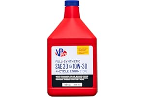 VP Racing 2927 4-Cycle Engine Oil - SAE 30 / 10W30 Full Synthetic Small Engine Oil, 18 Ounce (1 Pack)