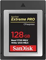 SanDisk Extreme PRO CFexpress Card Type B 128GB Up to 1700MB/s view 2
