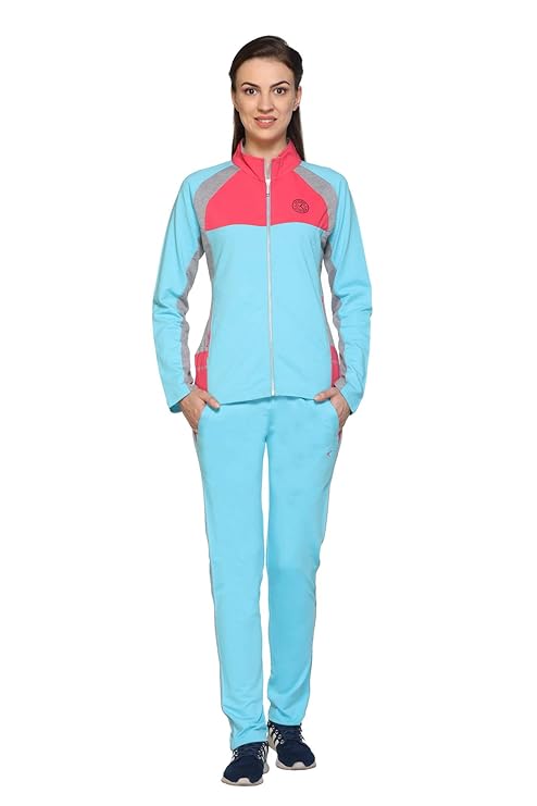 ladies blue tracksuit