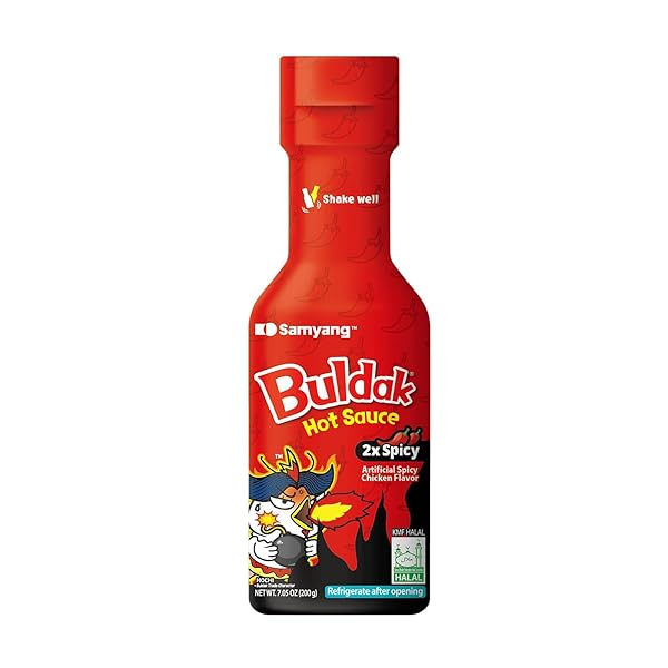SAMYANG DOUBLE BULDAK KOREAN SPICY HOT CHICKEN FLAVOR SAUCE 7OZ (PACK OF 1)