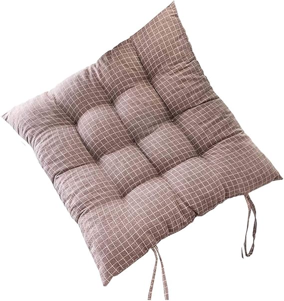 LISIANG Cojín para Silla de Jardin, Cuadrado,Cómodos,Lavable,con