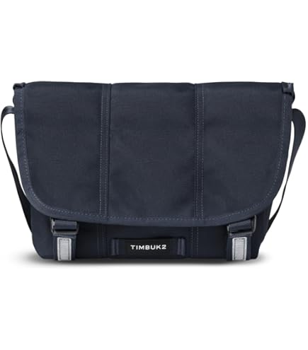 Timbuk2 Classic Messenger Bag, Dark Jet Black, Medium