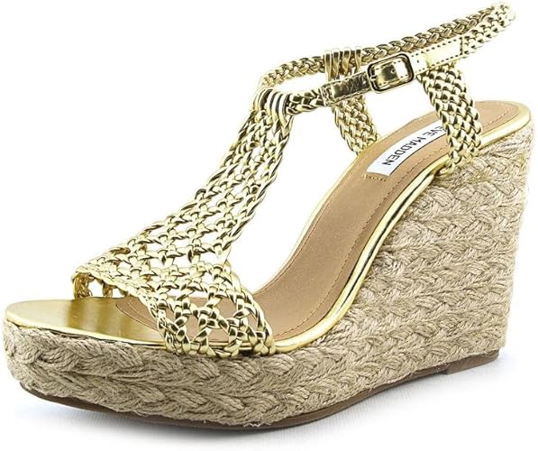 steve madden gold espadrilles