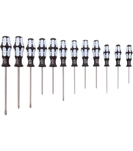 ホホ 追加分140個 Wera 137801 33/50/6A Craft Foam Diamond Screwdriver Set