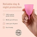 Sirona Reusable Menstrual Cup Medium | Heavy Flow Tampon Alternative view 4