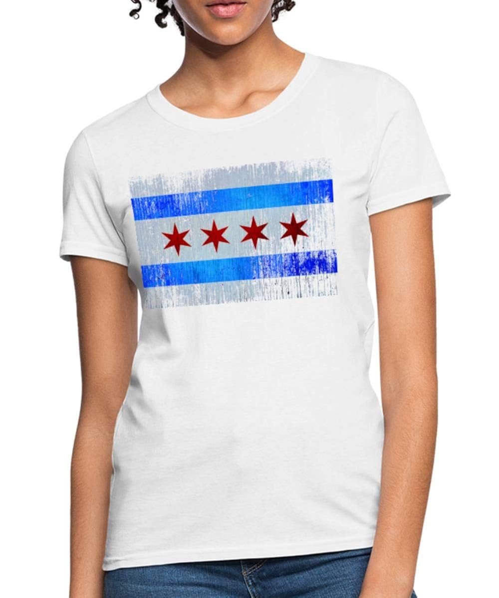 Chicago Flag T Shirt 4406 Seknovelty