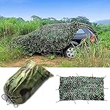 Didaoffle Woodland Camouflage Netting - Camo Net For Hunting Camping Shooting Military Themed Party Decoration - Various Camouflage Blinds Great For Sunshade