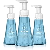 Method Foaming Hand Soap, Sea Minerals, Paraben and Phthalate Free, 10 fl oz (Pack of 3)