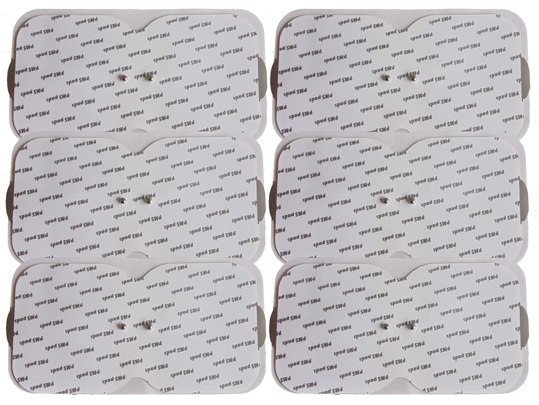 Set of Six Mini Stud Pads for Mini Tens Machines HT-329L1 HT-329L2 HT-329L3 HT-329L4