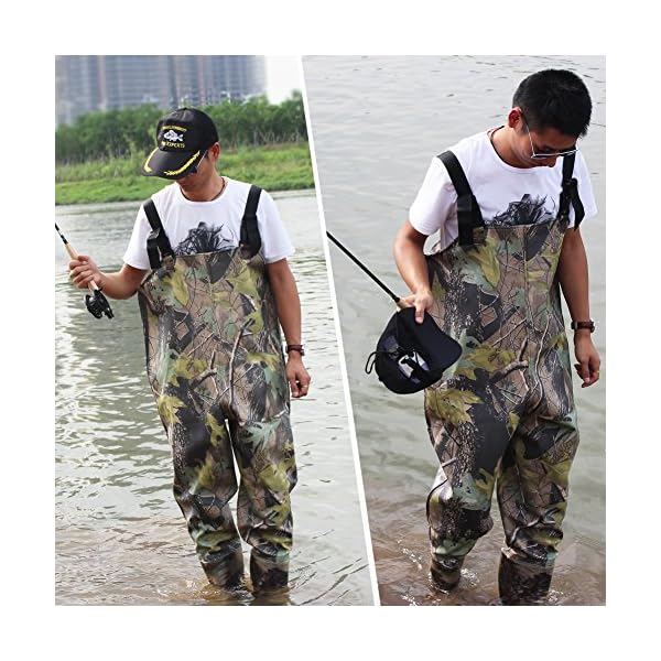 Sougayilang-Boot-Foot-Chest-Waders-Waterproof-Fishing-Hunting-Boot-Waders