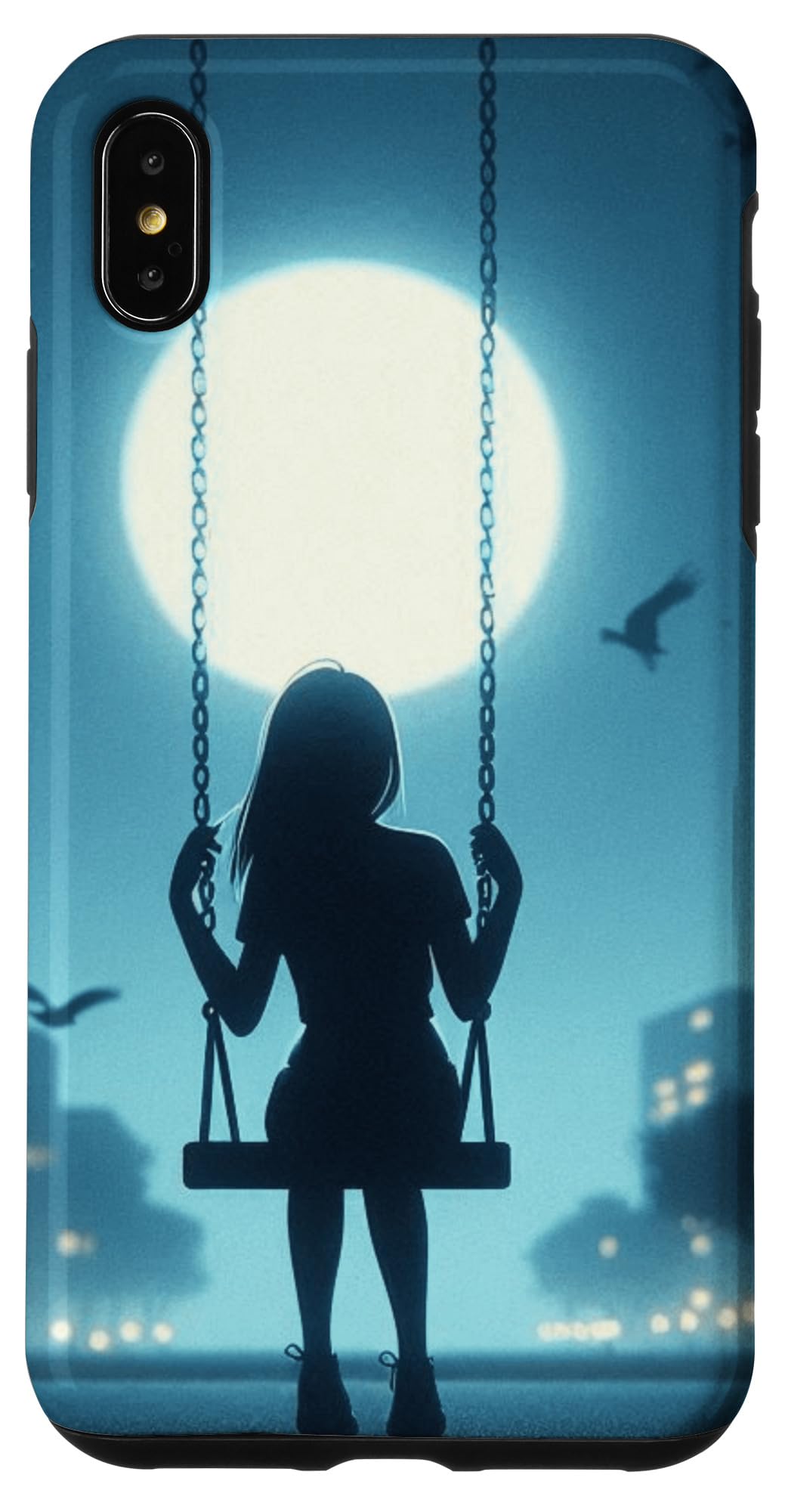 iPhone XS Max Alone but not Lonely Phrase Design Case