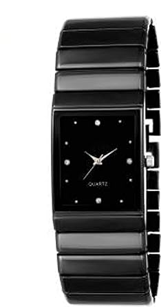 Satva-The Brand Black Metal Strap RADA Style Black Dial Premium Look Analog Wrist Watch for Men