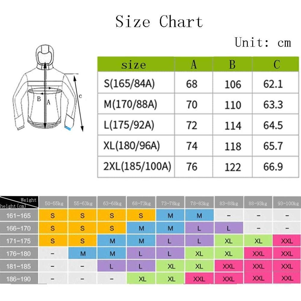 Czz Regenmantel Wasserdichte Atmungsaktive Herrenjacke Und Hose Geeignet Fur Outdoor Campingurlaub Regenhosen Bekleidung