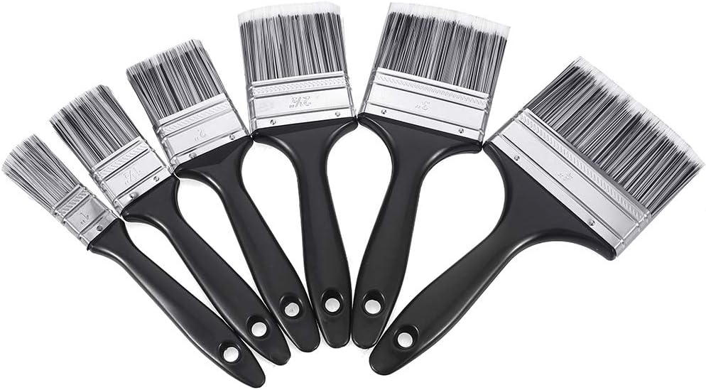 Gaosaili 6pcs Paint Brush Set, Decorating Brushes for Furniture Wall Painting - Image 4