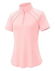 LOMON Womens Golf Tennis Shirts Collared Short