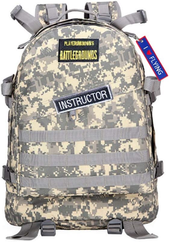 WYCY PUBG Level 3 Bag Unknown's Battlegrounds Backpack Winner Winner Chicken Dinner Desert Camo Cosplay Backpack Outdoor Bag