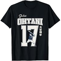 Amazon.com: Number and Portrait Shohei Ohtani Los Angeles MLBPA T