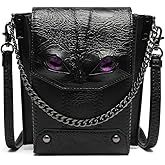 Small Crossbody Bag Shoulder Purse Leather Belt Pouch Travel Phone Holder Punk Medieval Vintage Festival Costume Accessory