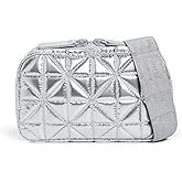 Vee Collective Women's Vee Belt Bag Chrome Metallic, Chrome Metallic, One Size