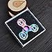 Ysiop Twiddle Tri Spinner Hand Toy for Fidget,Gadget Spinners with Imported Ball