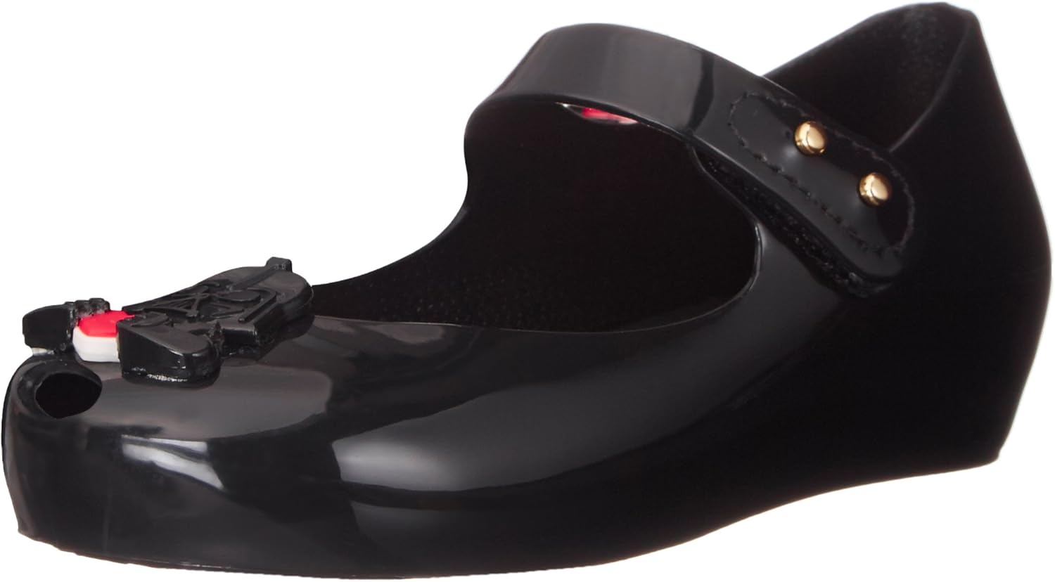 mini melissa black shoes