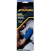 FUTURO Night Wrist Support, Left or Right, Adjustable, Helps Provide Nighttime Relief of Carpel Tunnel Symptoms, Made of Breathable Material, Easy-to-Use Sleeve Design, One Size Fits Most (48462ENR)