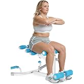 MERACH Deep Squat Machine for Women, Adjustable Glutes Trainer Machine, Core &amp; Leg Exercise, Push Up Board Workout Equipment at Home Gym