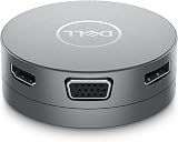Dell DA310 USB-C Mobile Adapter 6-Port Multi Hub 4K HDMI VGA DP RJ-45 view 3