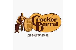 LAD STUDIO Cracker Barrel Sticker Vinyl Bumper Sticker Decal Waterproof 5"