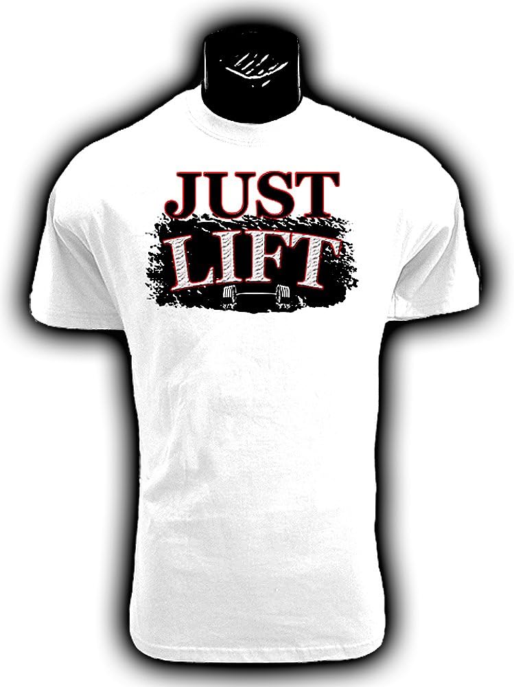 Bodybuilding T Shirt "Just Lift" (Medium)