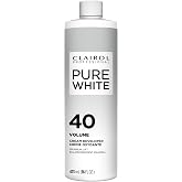 Clairol Professional Pure White 40 Volume Hair Developers | For Lightening &amp; Gray Coverage