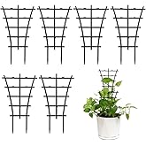Tralicci Da Giardino A U In Bambù - Mininfa Garden - Supporto Per Piante Rampicanti - 3 Pezzi Da 90 Cm
