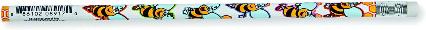 Fun Express Bee Pencils #2 Pencils for Kids - 24 pieces bee party favors: Office Products