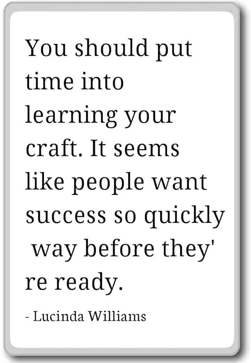 Usted debe poner tiempo en tu de aprendizaje Cra... - Lucinda ...