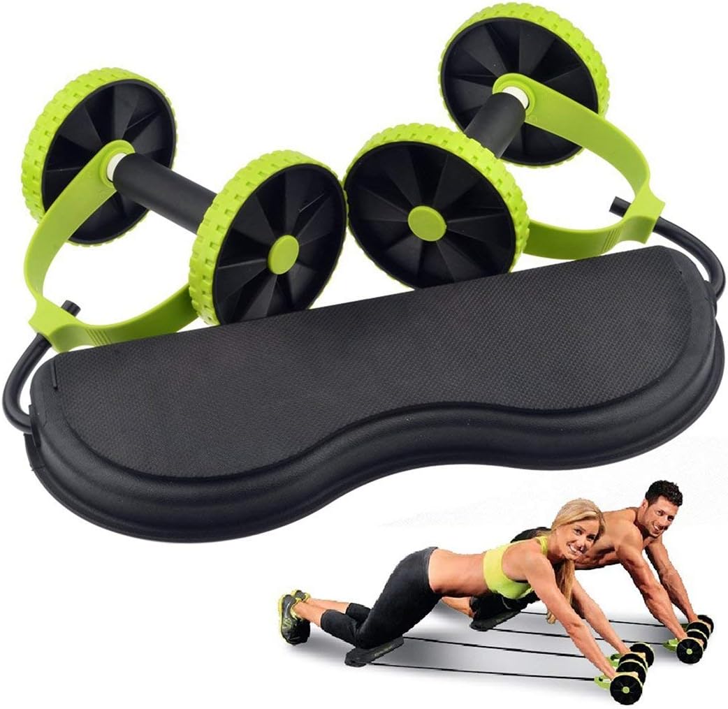 Virtual World No Gym Full Body Workout Exerciser Revolex Xtreme Fitness Exerciser Resistance Tube Rope Exercise ABS