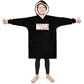 Marvel Hoodie Blanket for Kids Teenagers, Fleece Wearable Blanket Warm, Soft Oversized Hoodie, Avengers Gifts for Kids