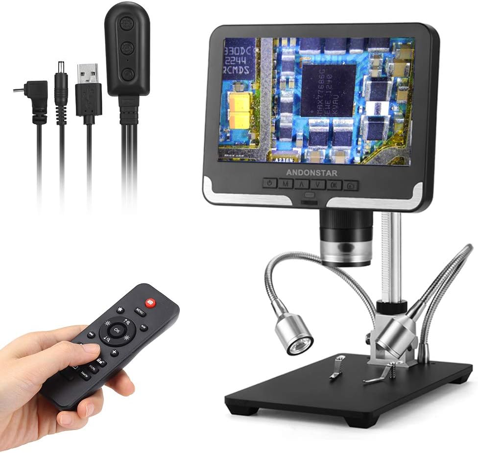 lente di ingrandimento per microscopio con scala