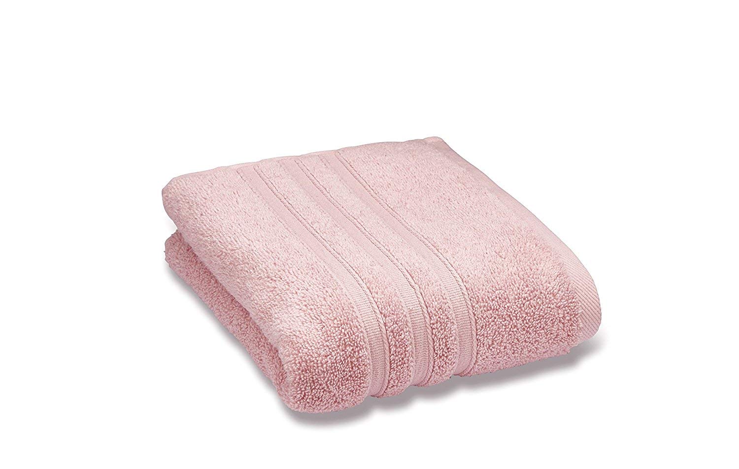 Catherine Lansfield Zero Twist Cotton 30x30cm Face Cloth Pair Pink