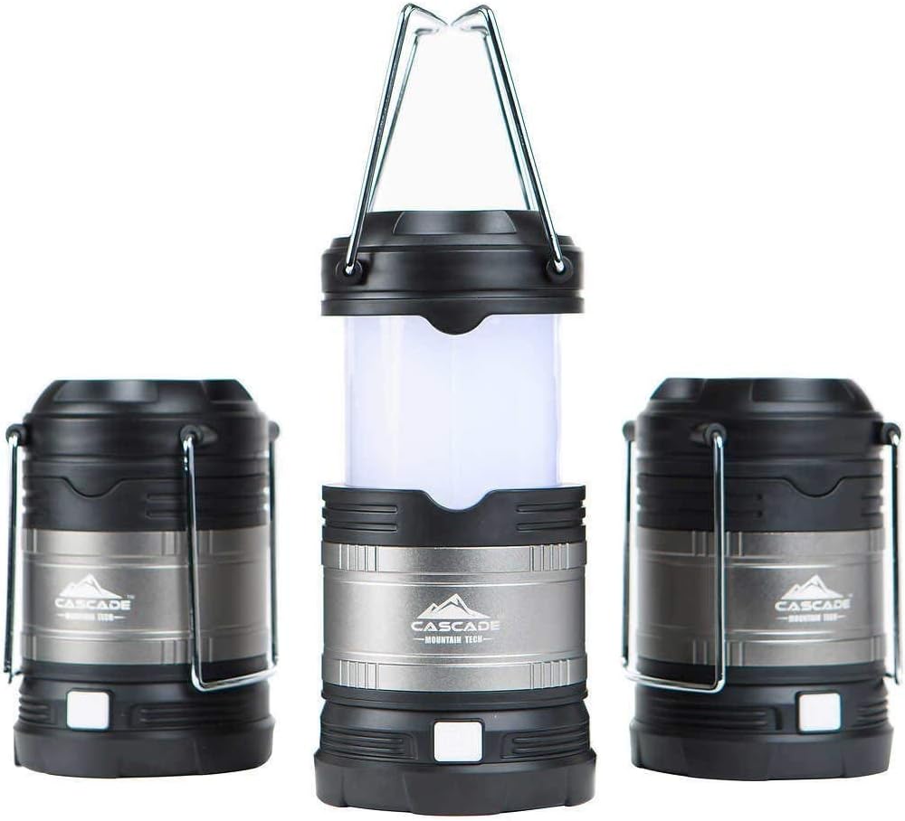 Amazon.com: Cascade Mountain Tech Collapsible LED Lantern, Perfect
